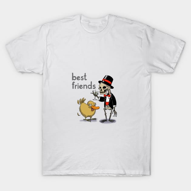 Best Friends T-Shirt by brightredrocket